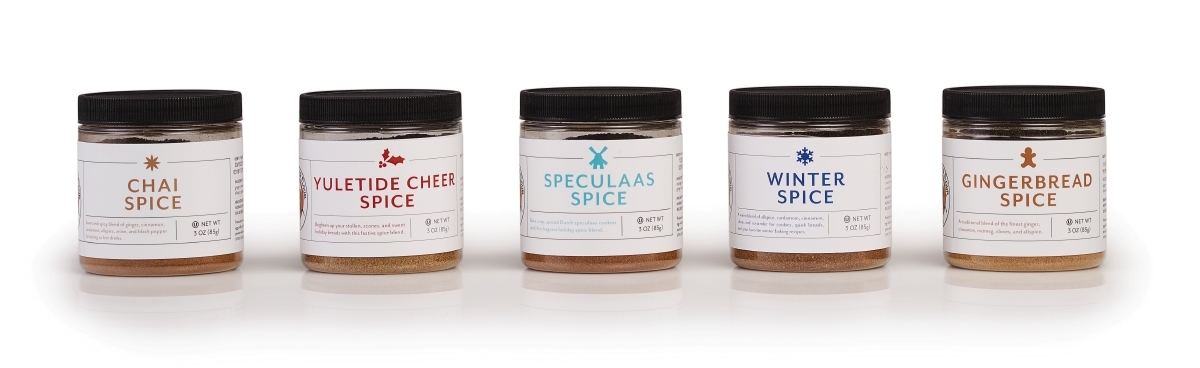 Holiday spice blends via @kingarthurflour