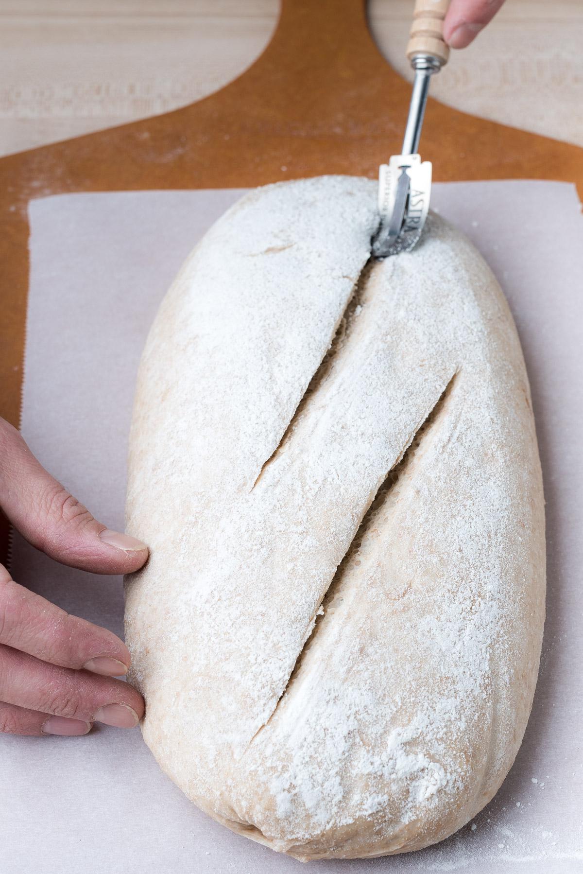 Decorative Cuts via @kingarthurflour