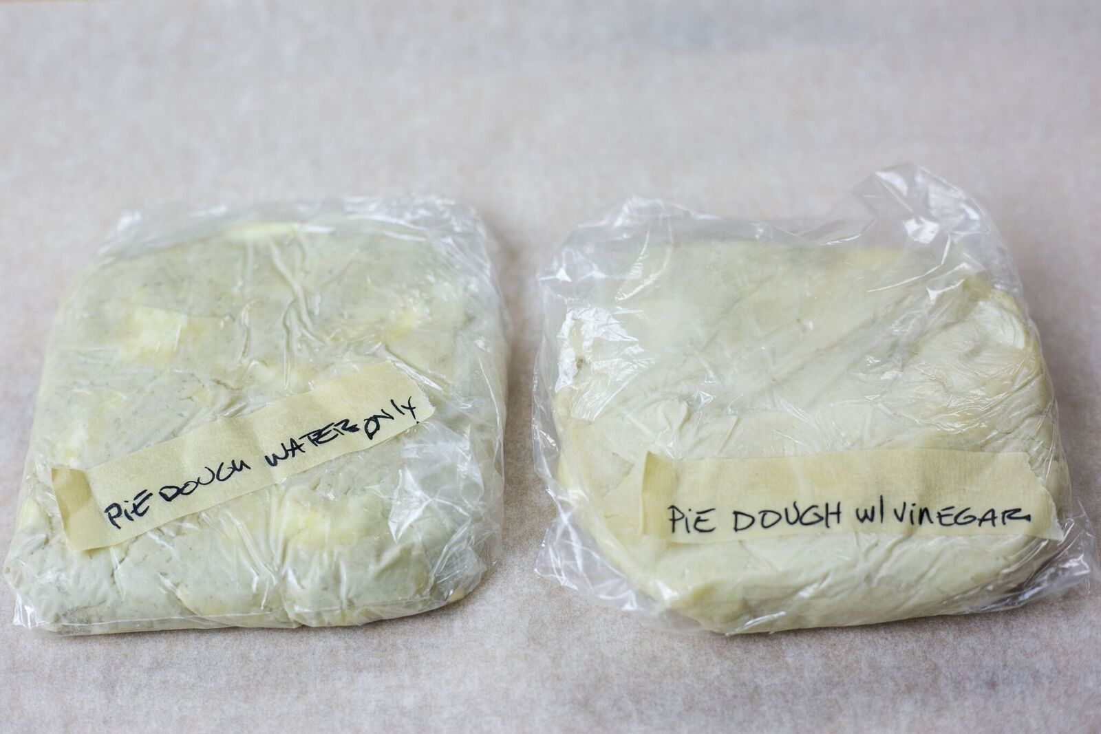 Pie dough via @kingarthurflour