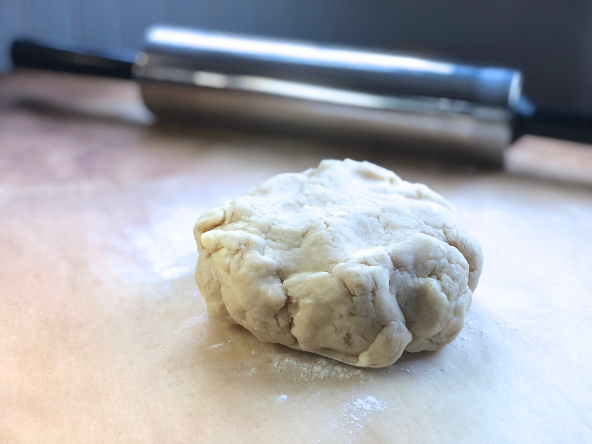 Special apple pie via @kingarthurflour