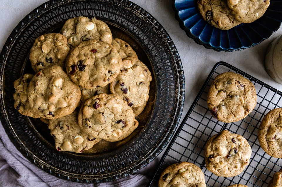 Cranberry-Orange White Chocolate Drops