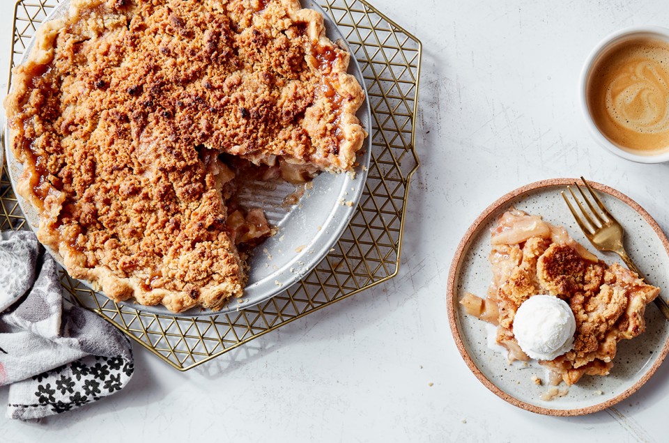King Arthur's Dutch Apple Pie - select to zoom
