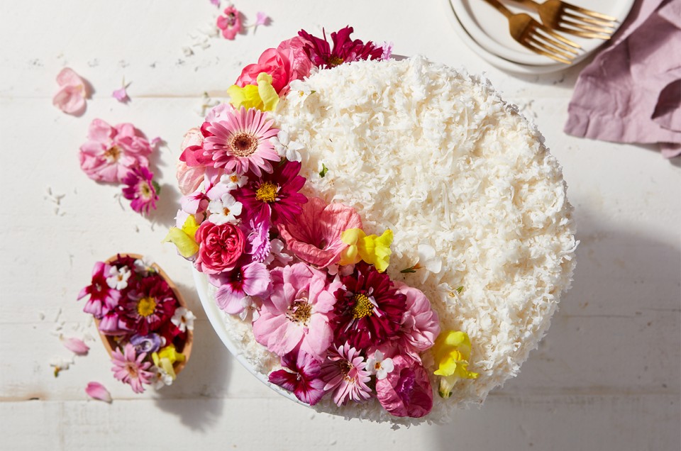 Old-Fashioned Coconut Cake - select to zoom