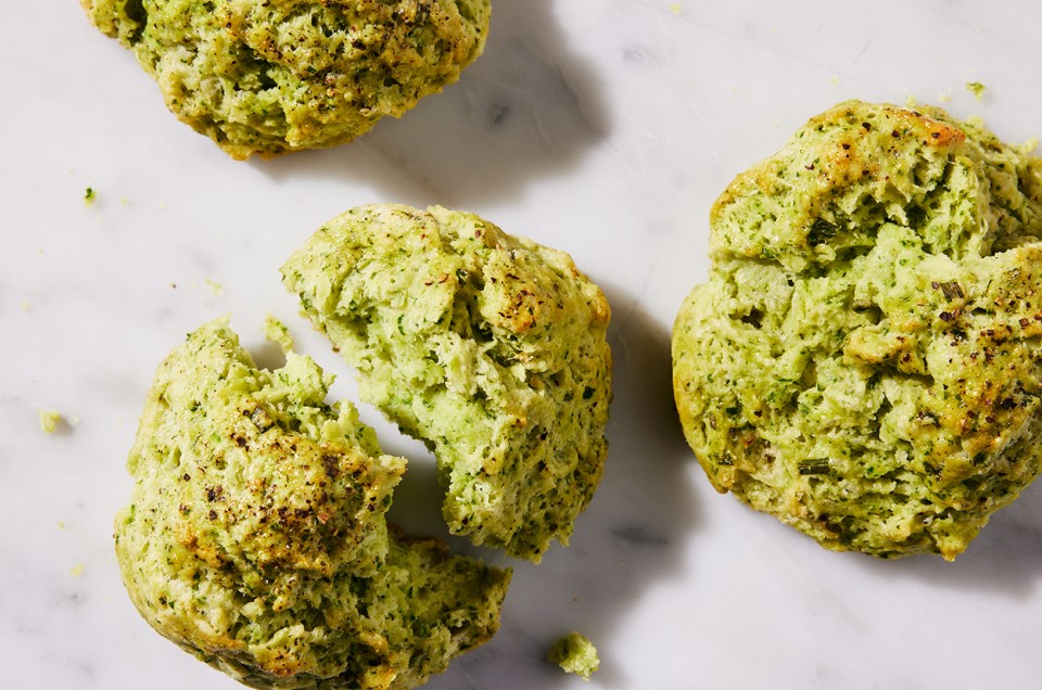 Green Goddess Herb Biscuits - select to zoom