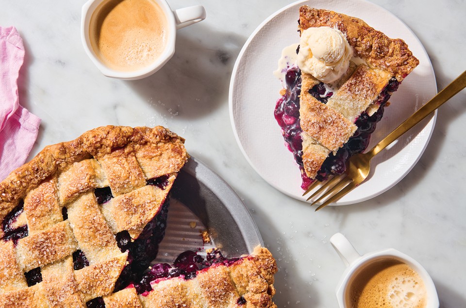 Blue Ribbon Blueberry Pie