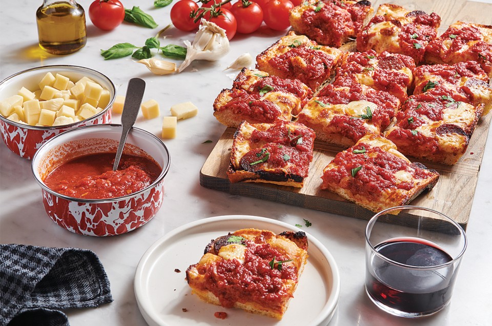 King Arthur's Detroit-Style Pizza - select to zoom