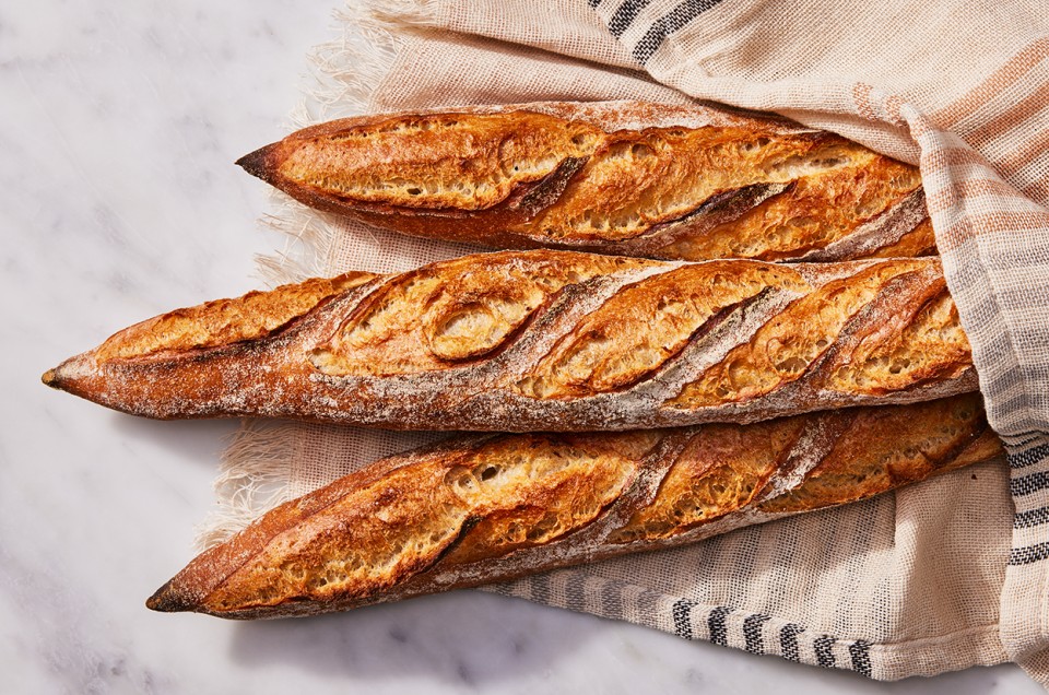 Overnight Baguettes
