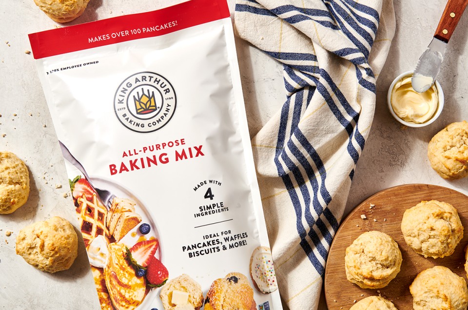 Cream Biscuits made with All-Purpose Baking Mix - select to zoom