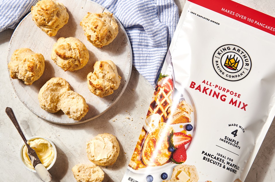 3-Ingredient Biscuits made with All-Purpose Baking Mix - select to zoom