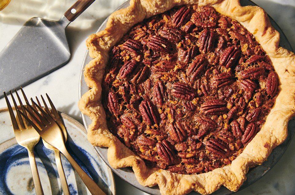 Lyle's Golden Syrup Pecan Pie - select to zoom