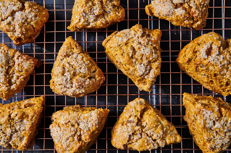 Harvest Pumpkin Scones - select to zoom