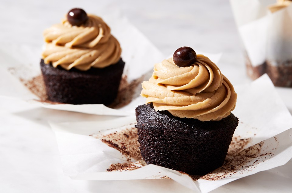 Chocolate and Coffee Cupcakes - select to zoom