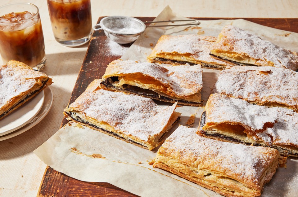 Giant Sheet Pan Chocolate Croissant - select to zoom