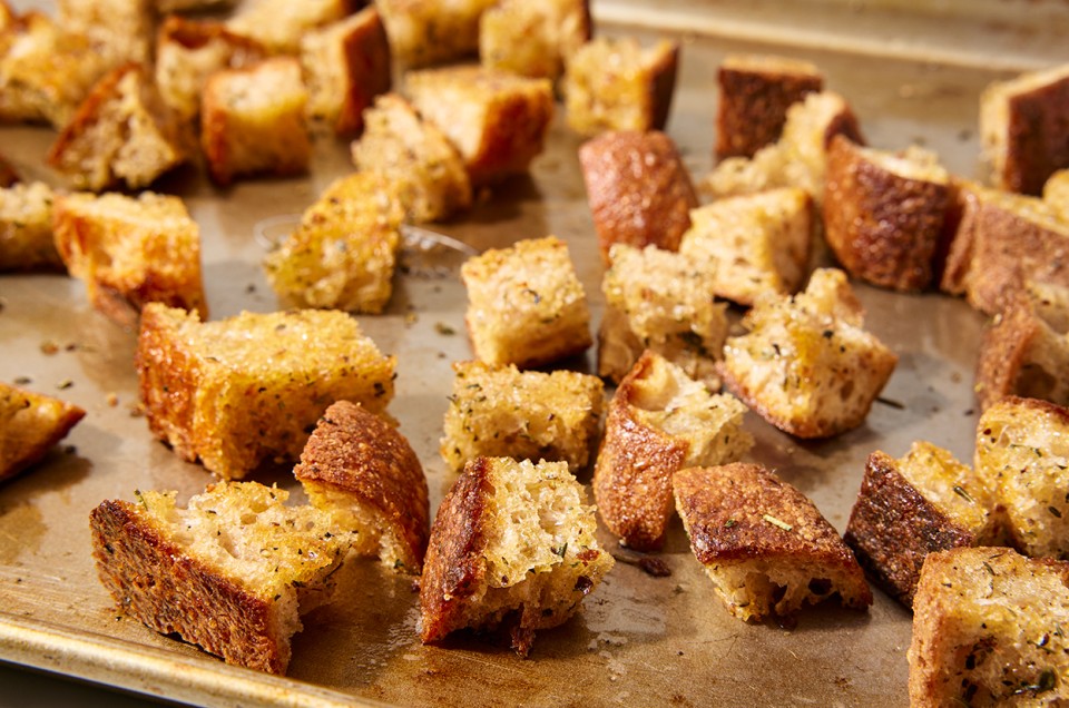 Homemade Croutons - select to zoom