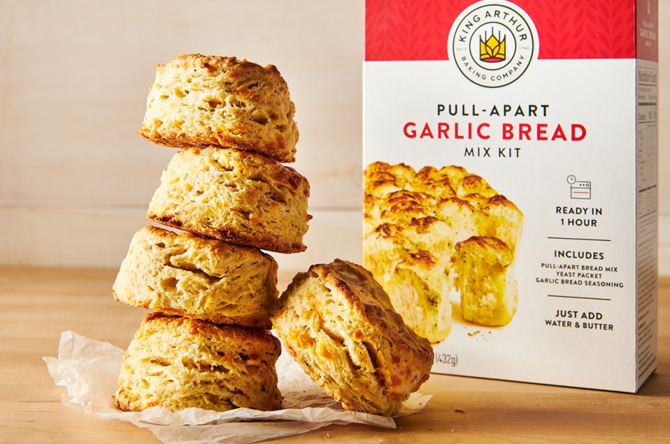 Sky-High Garlicky Herb Biscuits - select to zoom