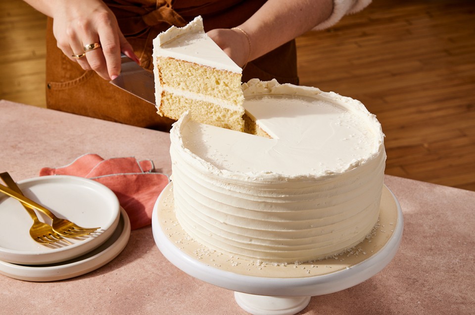 White Velvet Cake - select to zoom