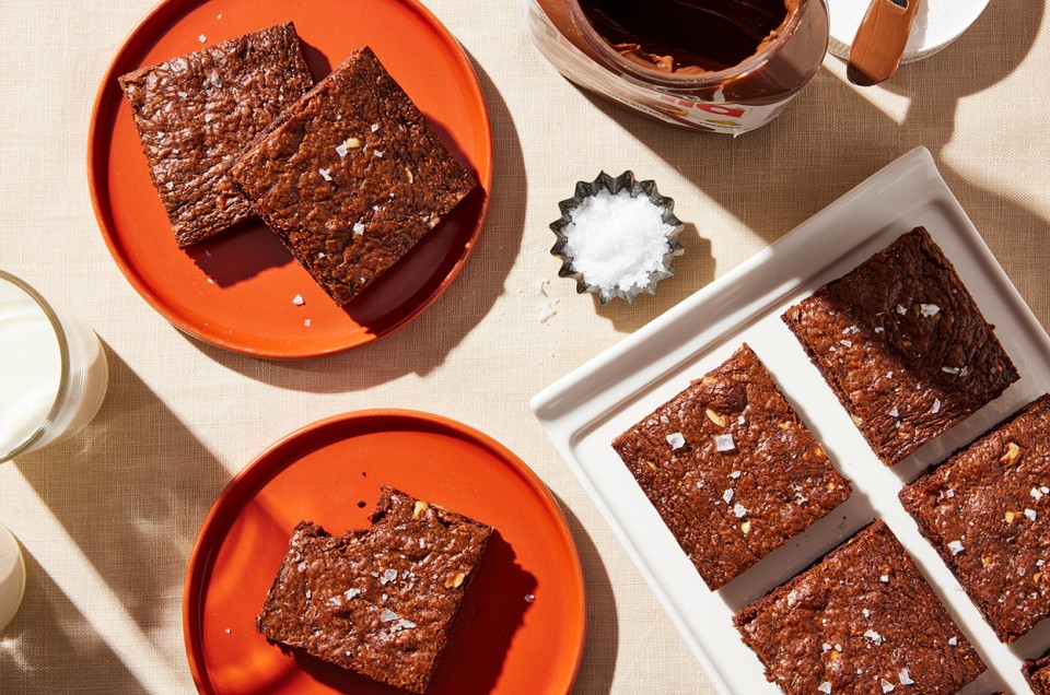 Nutella Brownies - select to zoom