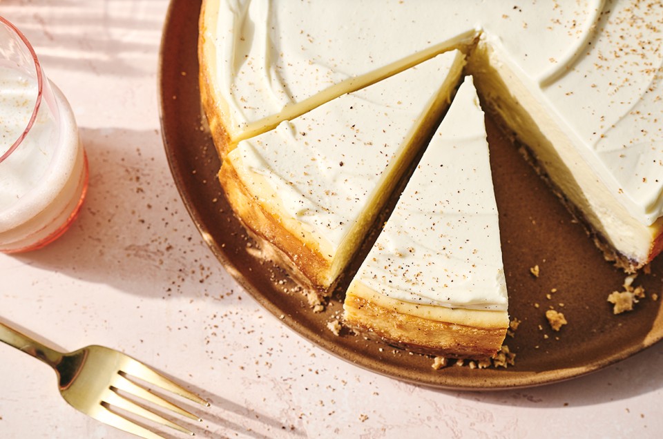 Eggnog Cheesecake - select to zoom