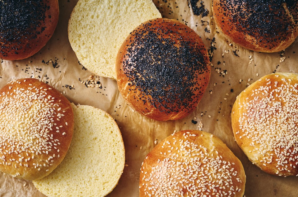 Brioche Buns - select to zoom