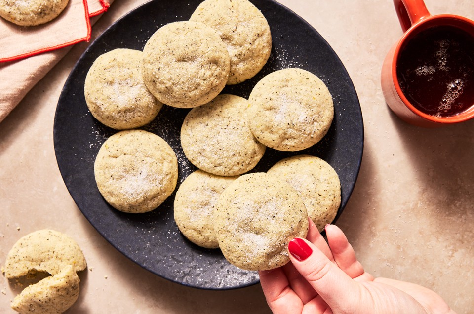 Earl Grey Cookies - select to zoom