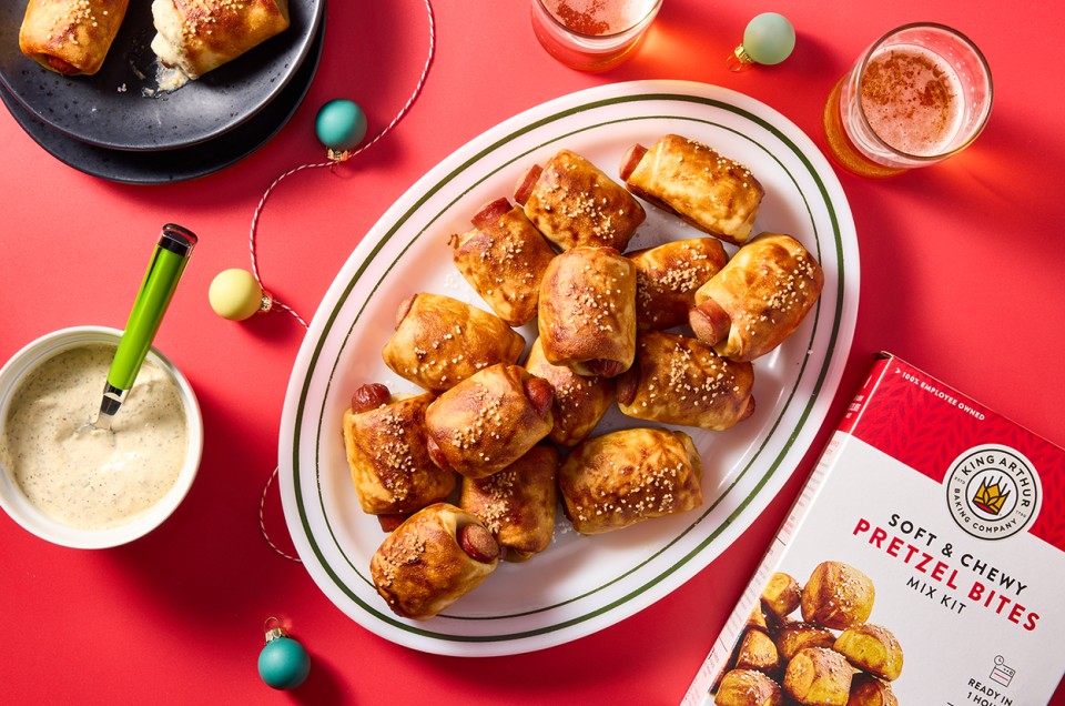 Pretzel Pigs in Blankets - select to zoom