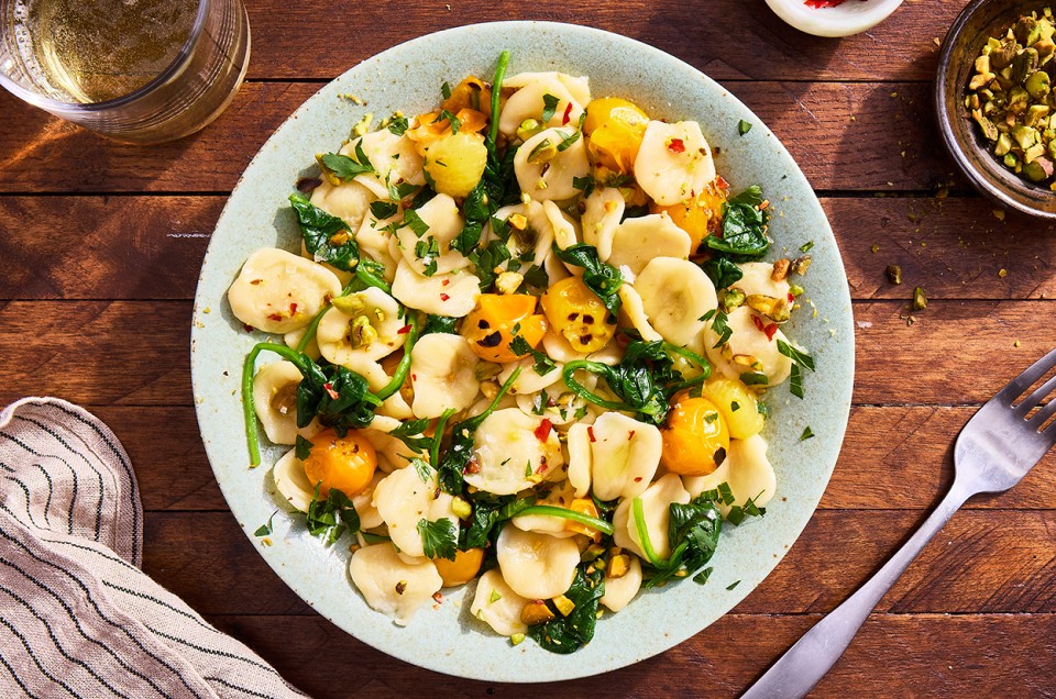 Eggless Pasta Dough on a plate - select to zoom