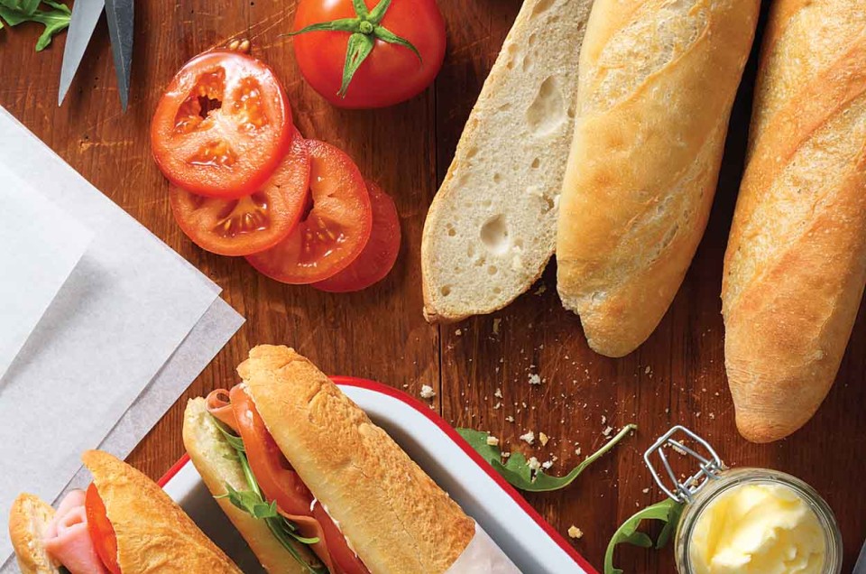 The Almost-No-Knead Baguette