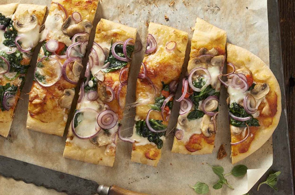 Quick Beer-Crust Pizza