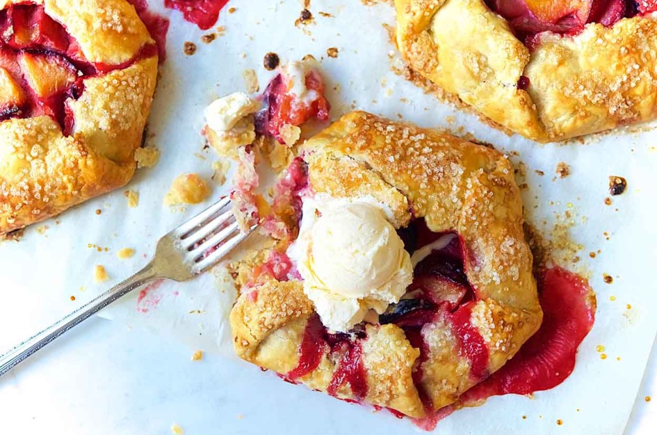 Rustic Fruit Tarts