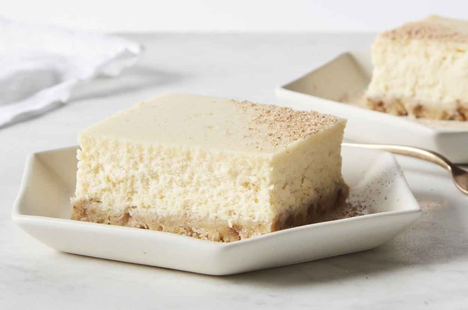 Eggnog Cheesecake - select to zoom