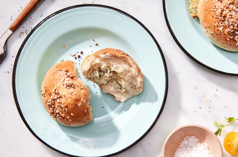 Stuffed Bagel Buns - select to zoom