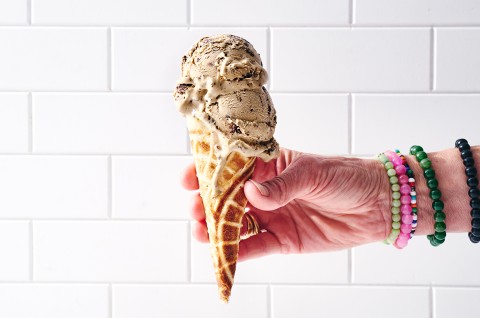 Homemade Waffle Cones  - select to zoom