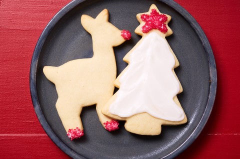 Soft Frosted Sugar Cookies - select to zoom