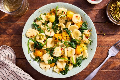 Eggless Pasta Dough on a plate - select to zoom