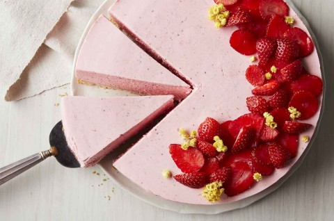 Strawberry Cream Shortbread