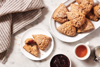 Climate Blend Whole Wheat Scones