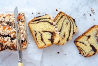 Chocolate Babka Bakealong via @kingarthurflour